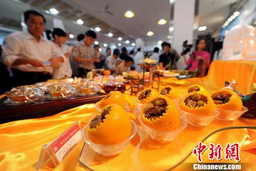 图为展示的特色赣菜。(资料图) 刘占昆 摄